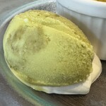 IL PLANETARIO - ▪️ DOLCE
      　　恵庭産のルバーブソースヨーグルトムース
      　　ピスタチオのアイス