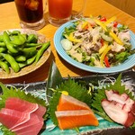かちかちレモンサワー×野菜巻き串工房 ひかり - 