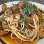 IL PLANETARIO - ▪️PRIMO PIATTO
      　　海の幸の漁師風トマトソース
      　　【ペスカトーレ】