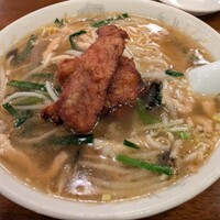 三和楼 - 排骨サンマーメン①
