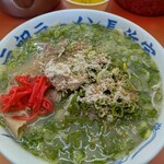 元祖ラーメン長浜家 - ラーメン500円