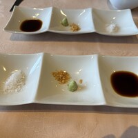 特選近江牛レストラン ティファニー - 薬味