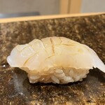 鮨まつうら - 甘鯛昆布締め