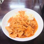 味楽 - ■ 生姜焼肉、870円