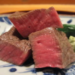 米倉 - 丹波牛のヒレ肉アップ