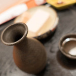 ひと椿 - 高清水 ぬる燗