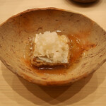 鮨かみなり - 太刀魚 揚げ出汁