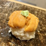 鮨まつうら - 昆布森産 馬糞ウニ