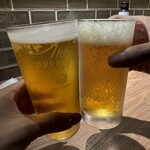 中華割烹 王 - ビール