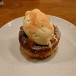 Galop - いちじくのクラフティ。デザートまで自家製らしい。