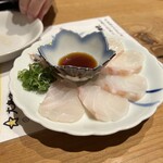満船屋 HANARE - クエのお刺身