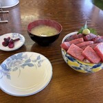 海峡荘 - お味噌汁も美味しい