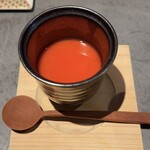 立ち喰い鮨 人人 - 梅茶碗蒸し