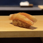 立ち喰い鮨 人人 - 紅ズワイガニ