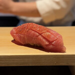 立ち喰い鮨 人人 金沢店 - 中トロ