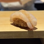 立ち喰い鮨 人人 金沢店 - 甘海老