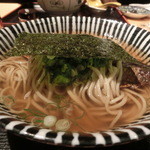 甚九郎 - 〆の一品はにしんそばだよ。