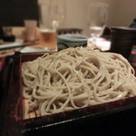 甚九郎 - 友人はざるそばをオーダー。