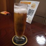 晴久 - 生ビールでスタート