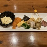 蕎麦食彩 さいとう - 突き出し600円