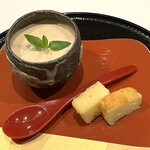 住茂登 - 紅茶ときな粉のブラマンジェ、ふなずしケーキ