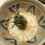住茂登 - 琵琶鱒のなめろう茶漬け