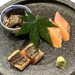 住茂登 - 琵琶鱒のお造り