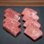 焼肉うしごろ - 究極の黒タン 厚切り  厳選厚切りハラミ 本わさび