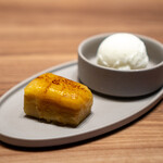 焼肉うしごろ - 紅はるか焼きいも＆塩ミルクアイス