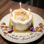 焼肉うしごろ - バースデーケーキ♡