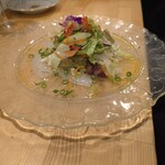 カジュアルフレンチBar 7FUKU - イカのカルパッチョ