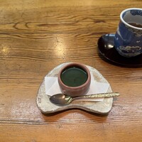 広島 鉄砲町 稲茶 - デザートの抹茶ブラマンジェ
