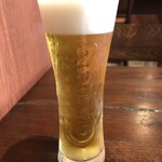 ピッツェリア ファッブリカ 1090 - 生ビール（カールスバーグ）：５００円（ランチセットのドリンクとは別に単品注文）