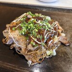 てっぱんらんど - 料理写真:ミックスしましょ＋そば