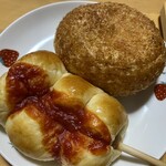 ケーワン - フランク(ケチャップ)とツナドーナツ