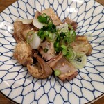 庄屋 鶴岡站前店 - ガツ刺し　コリコリ〜
