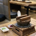 七輪焼 お魚くわえたどら猫 - 