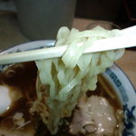 柳の下　末弘軒 - 特徴の無い手打ち麺