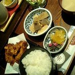 Sahanji - とりのからあげset　ごはんのAセットバージョン