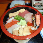 海鮮ちらし丼　アップ