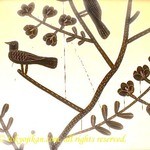 森の机 - 鹿児島睦さんの壁画。