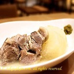 森の机 - 大根と豚の塩煮。