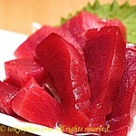 森の机 - 生本マグロ。¥1800