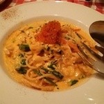 イル・ジラソーレ - とびっことサーモンのパスタ