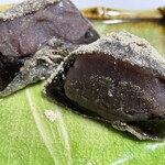 和菓子司 なぎら長春堂 - 本わらび餅の断面