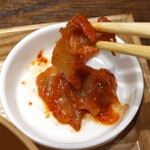 熟成とんかつ フライ家 - キムチ リフト