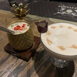 スピリッツバー サンフェイス シンジュク - 2025/10/18 ディナーで利用。カクテルの様子。