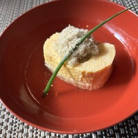 金澤 かが美 - 出し巻<うずら卵入り>,とろろ昆布