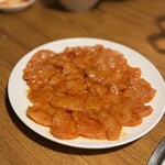 焼肉 味楽亭 - 上ミノ