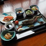 古民家カフェ かっぱ亭 - 姫川 かっぱ 御膳